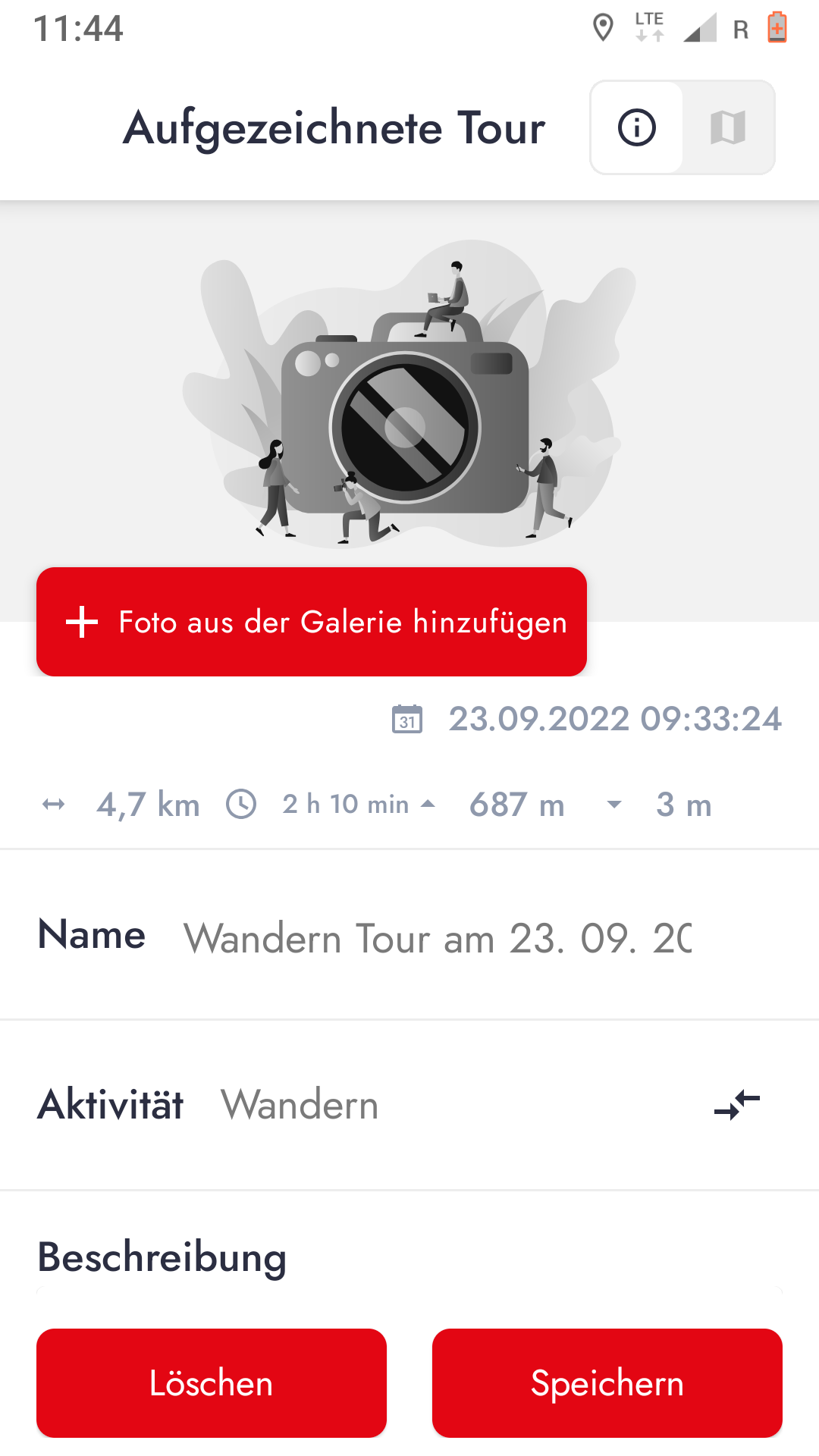 Aufzeichnen