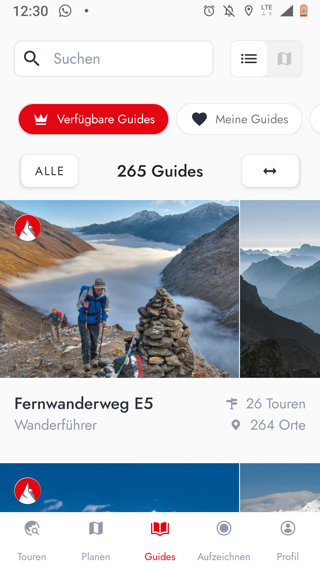 Tourenguide E5
