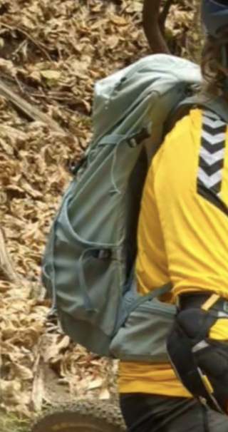 Rucksack komprimiert 