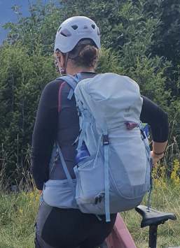 Rucksack von hinten 