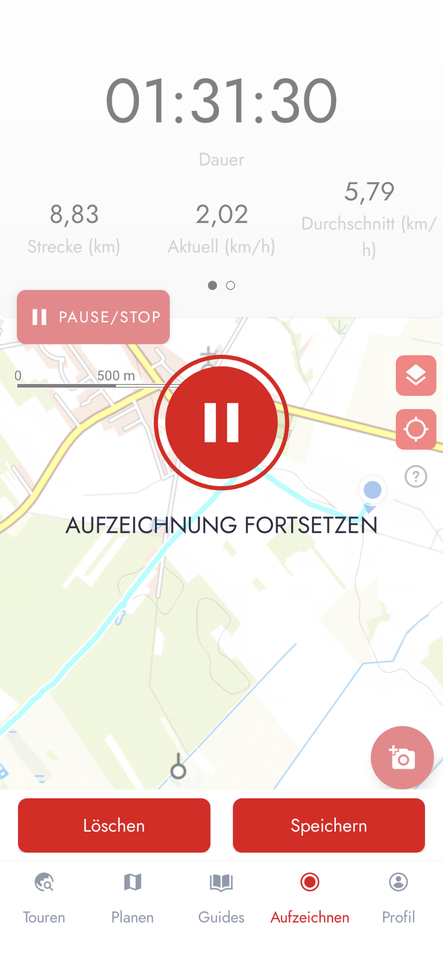 Beispiel Aufzeichnung 2