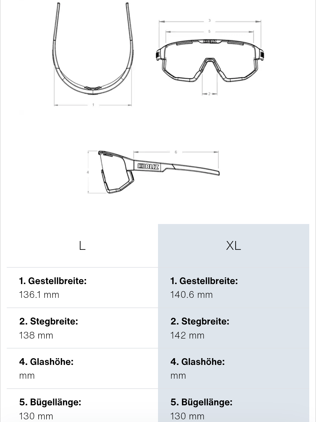 Größe Ratgeber 