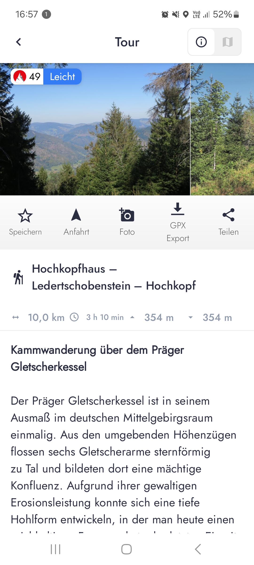 Tournbeschreibung
