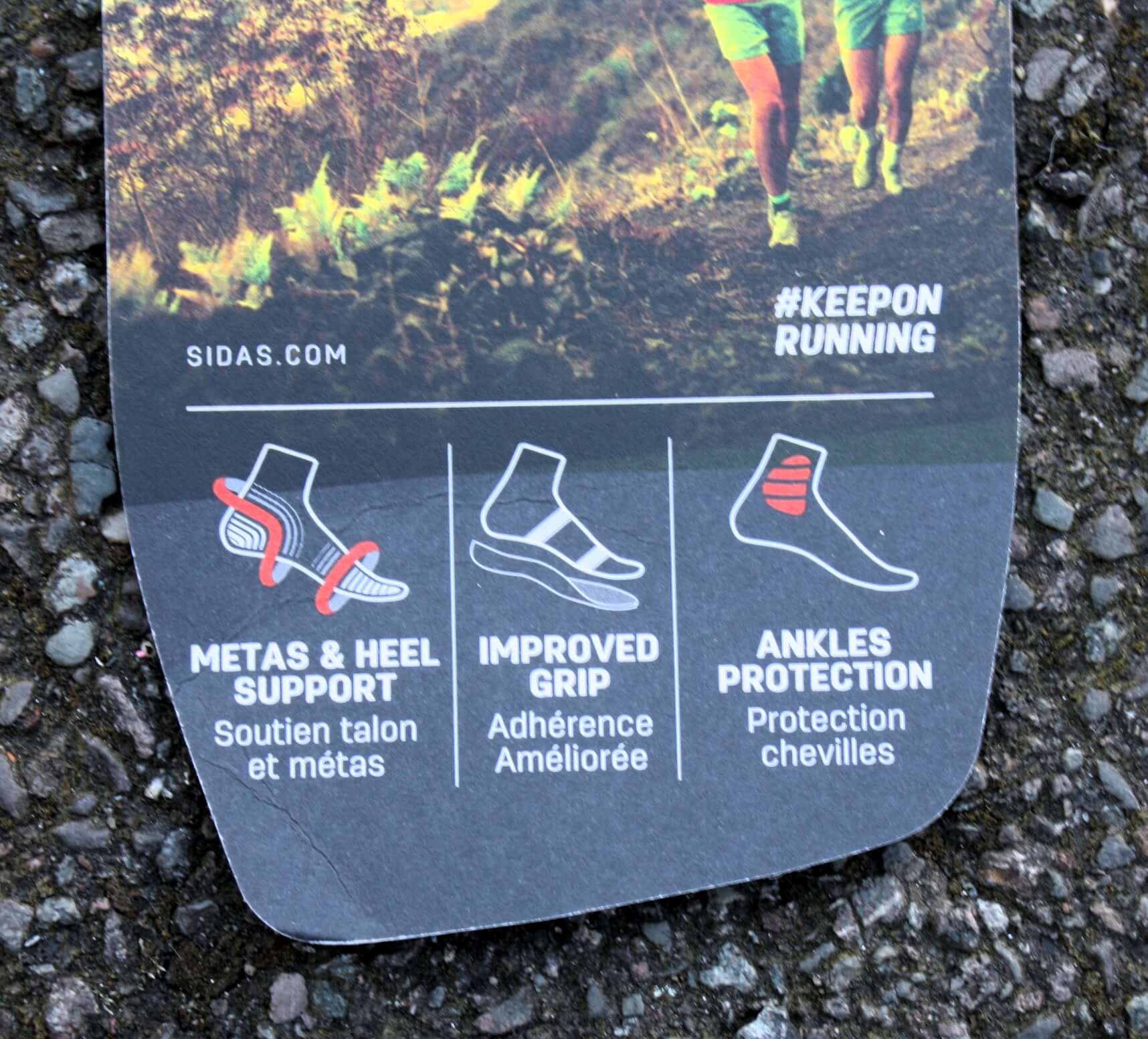 Sidas Trail Ultra Laufsocken 6