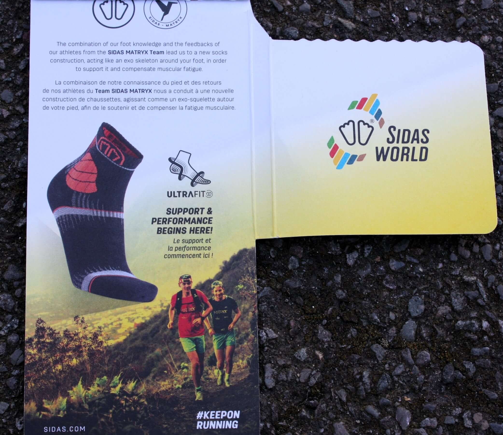 Sidas Trail Ultra Laufsocken 8