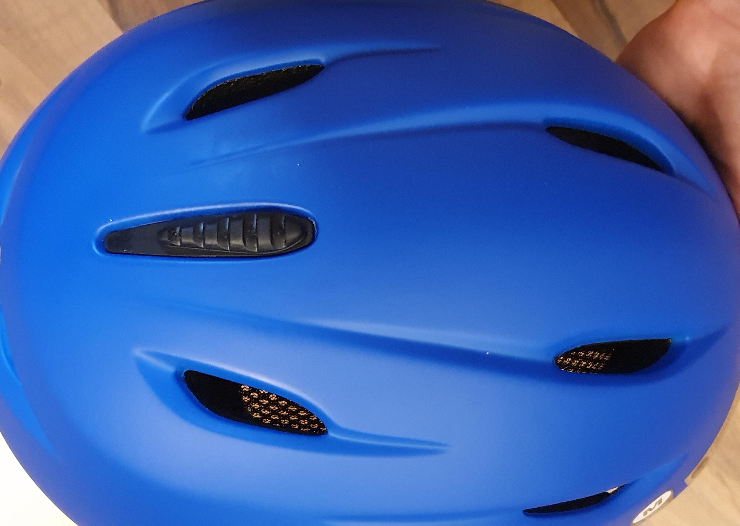 Helm von oben
