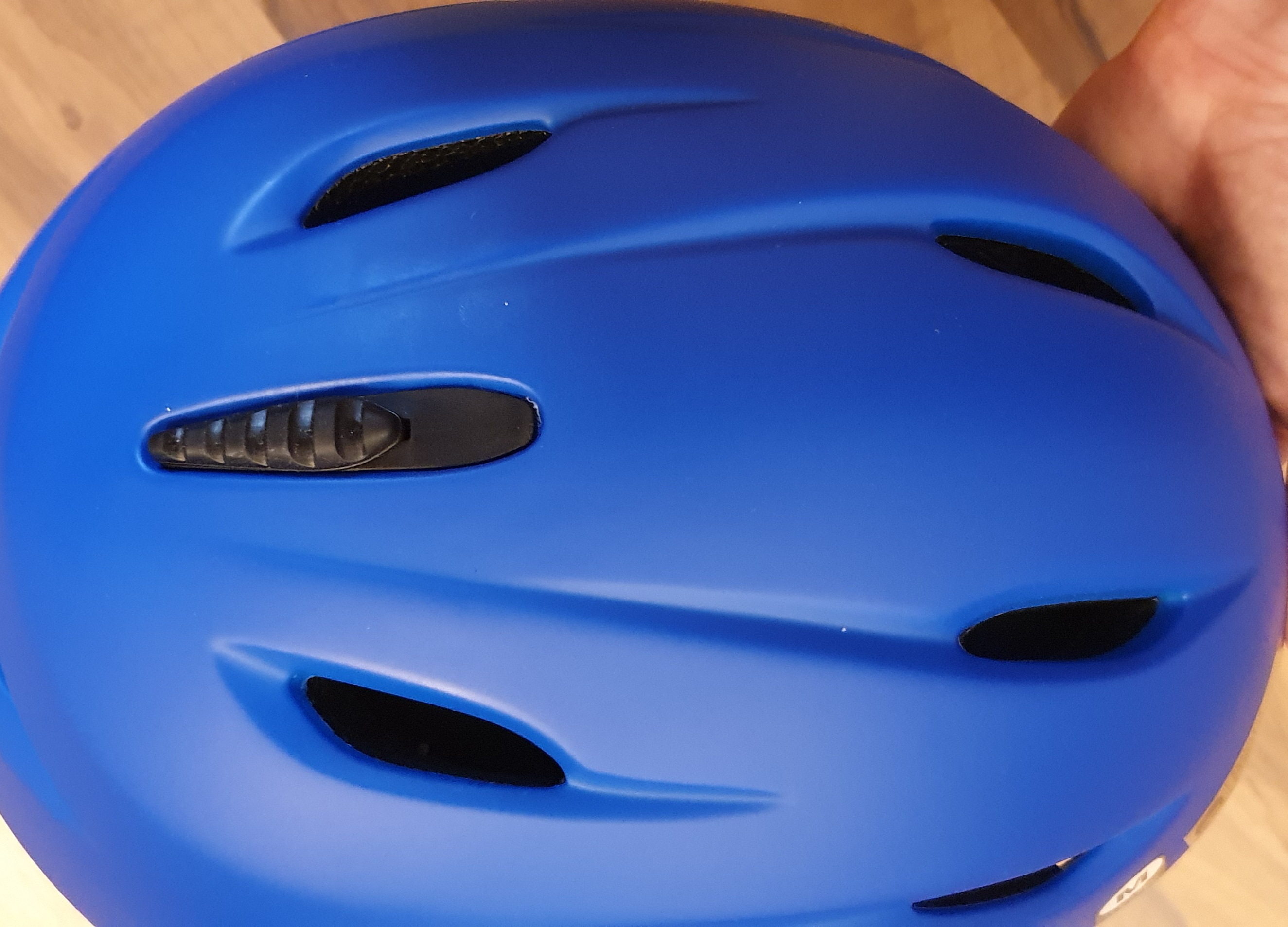 Helm von oben