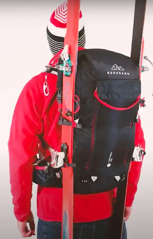 Skihalterung