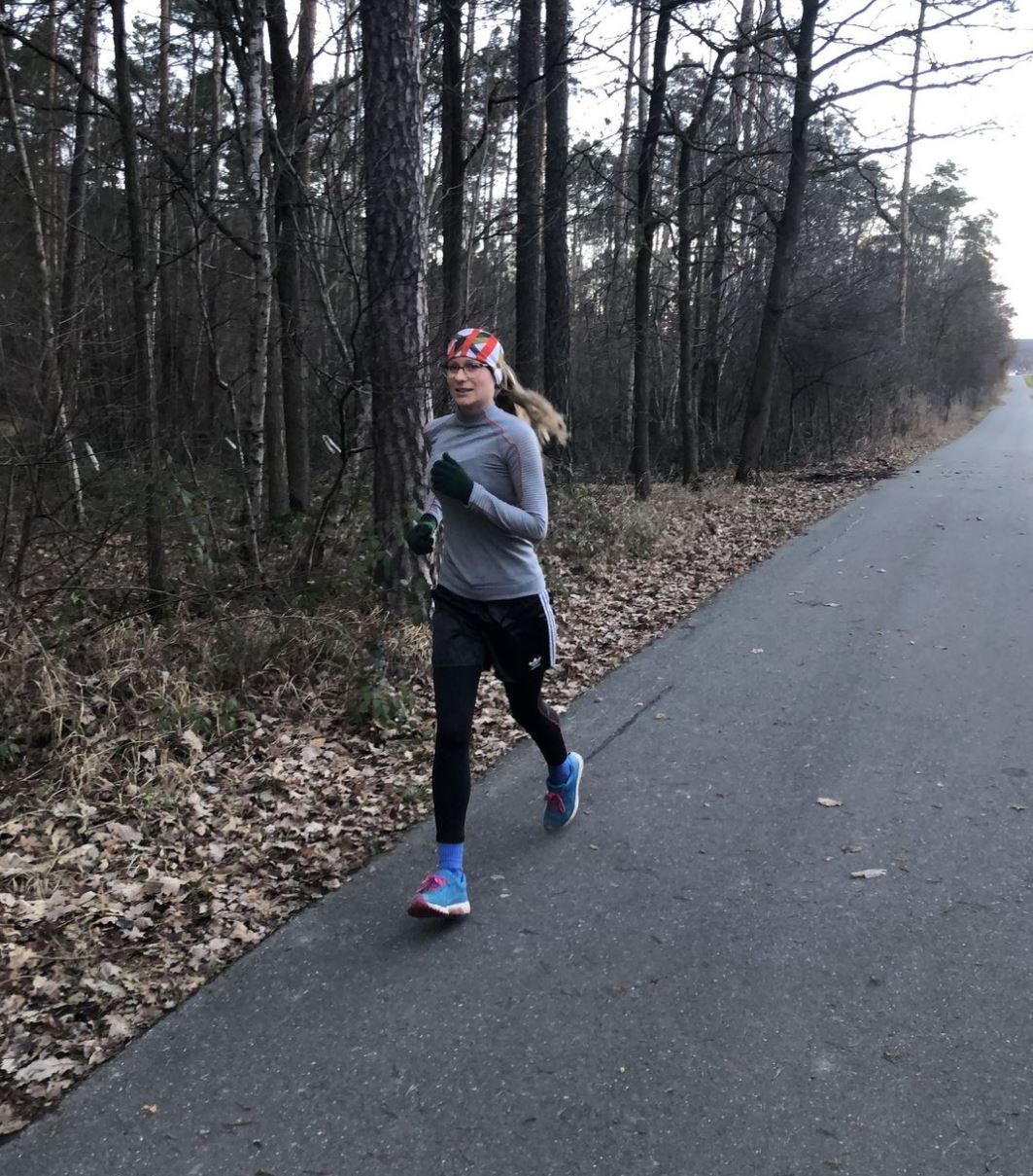 Socken beim Joggen