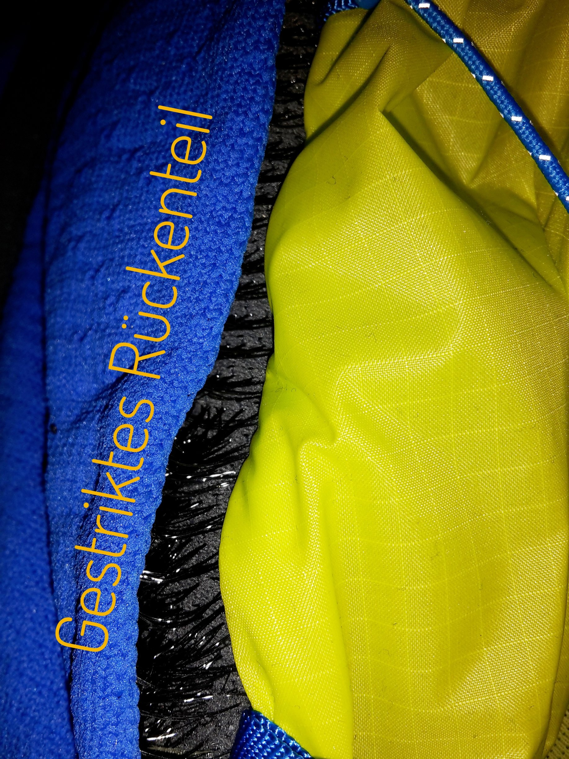 Rückenmaterial (gestrickt)