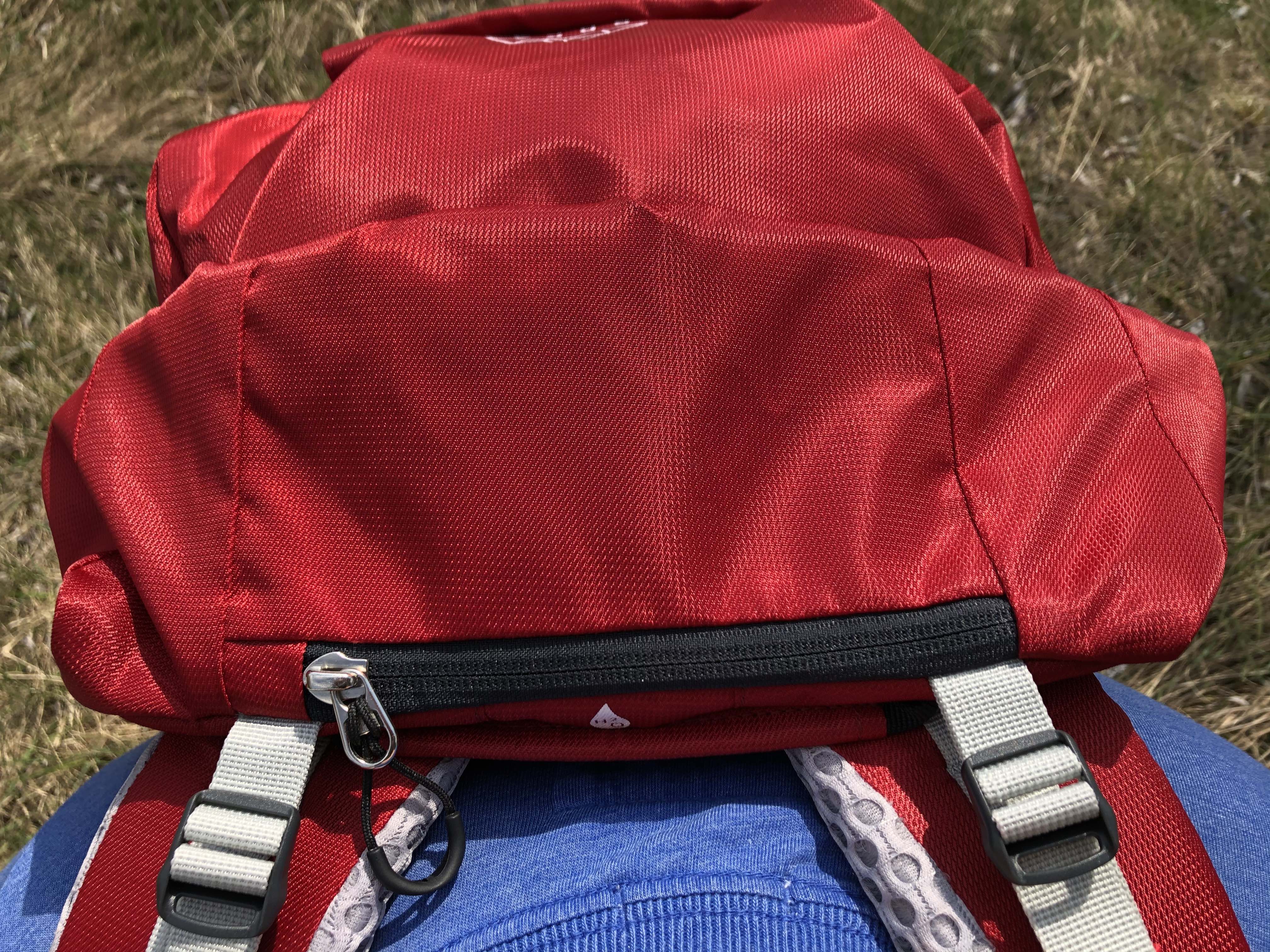 tasche oben