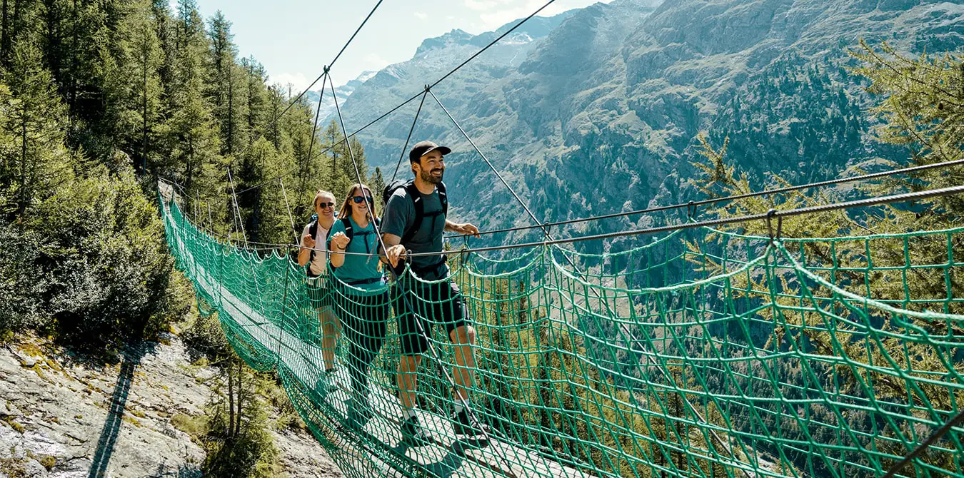 Weitwandertouren im Wallis