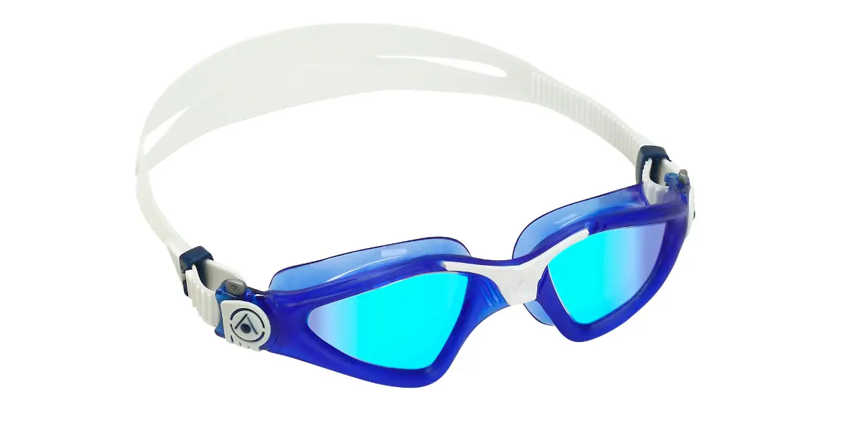 Die Kayenne Schwimmbrille von Aquasphere ist ideal für Triathleten. Foto: Aquasphere