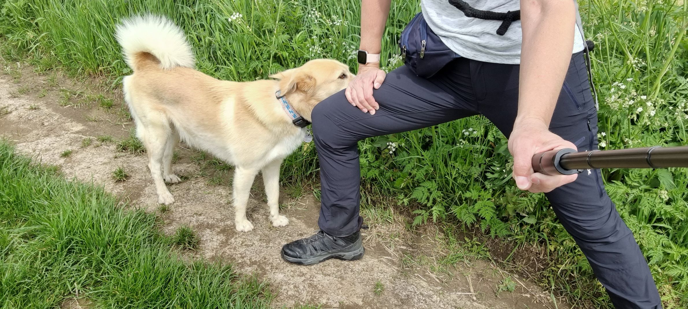 Besonders beweglich durch vorgeformte Knie