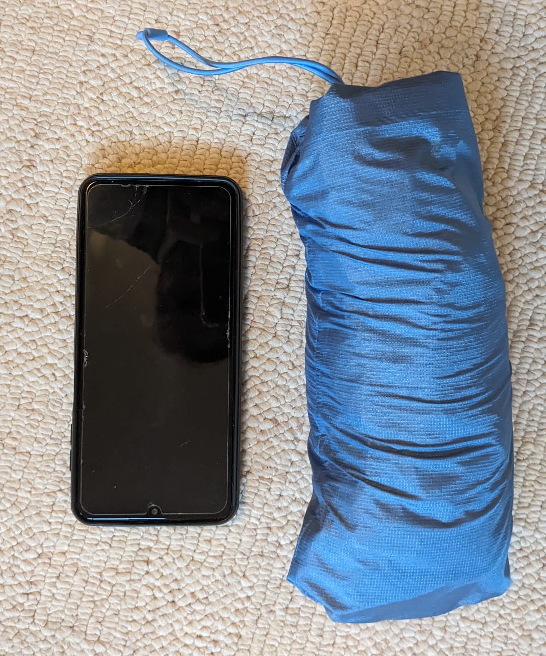 Jacke in Packsack