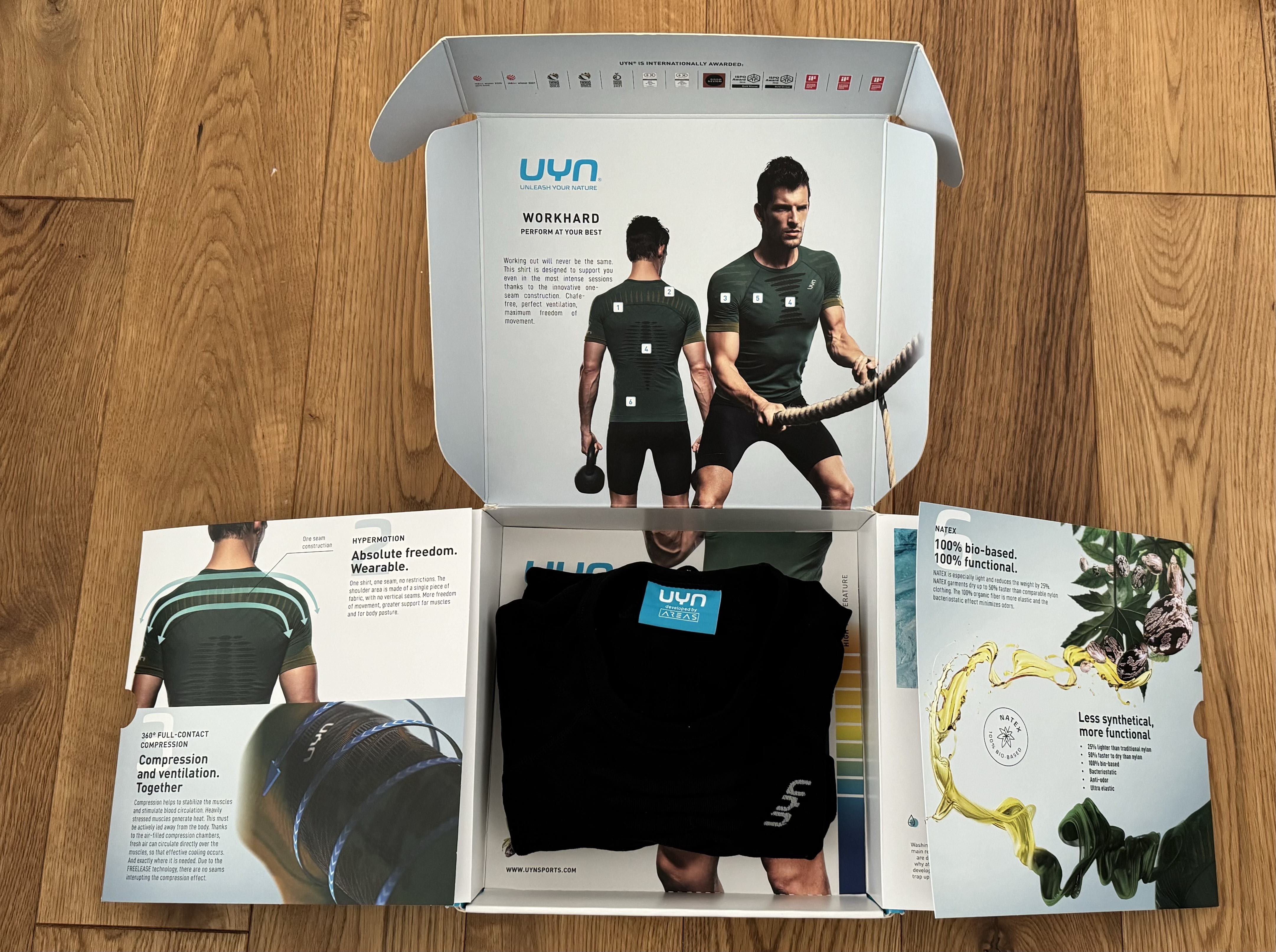 Verpackung offen