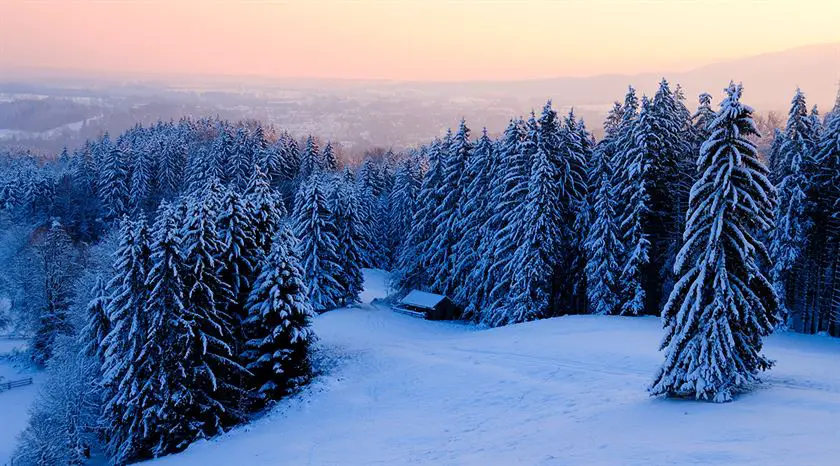 Bad Tölz, Blomberg im Winter