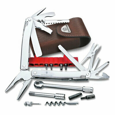 Bild mit Ratsche und Leder Etui