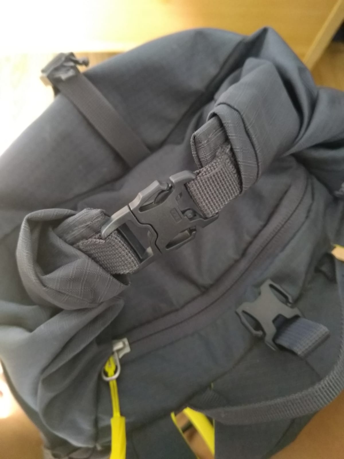 Rucksack von oben