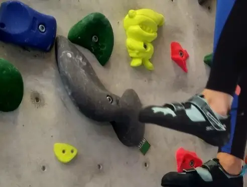 Schuh im Einsatz