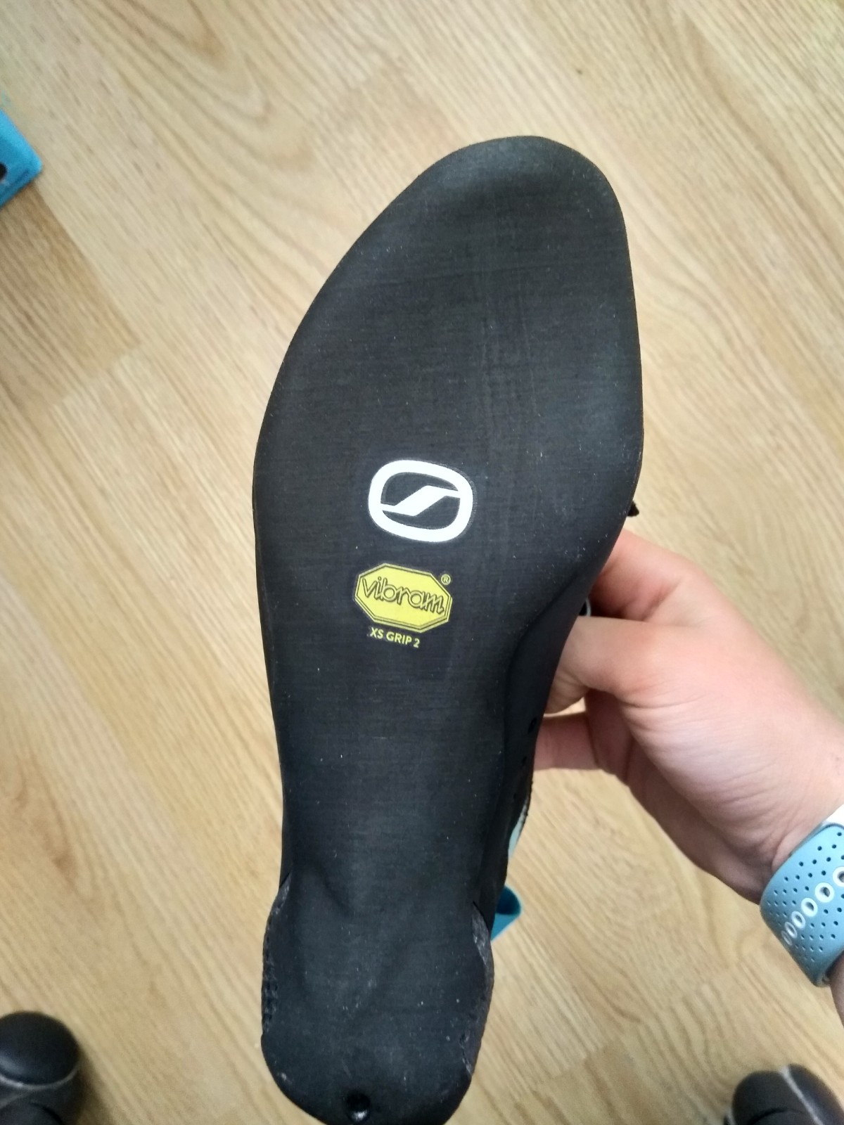 Sohle des Schuhs