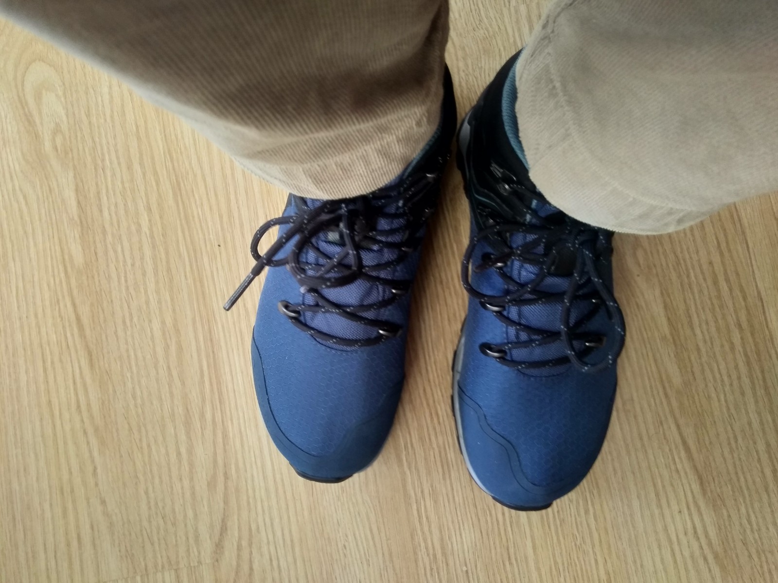 Schuhe von oben