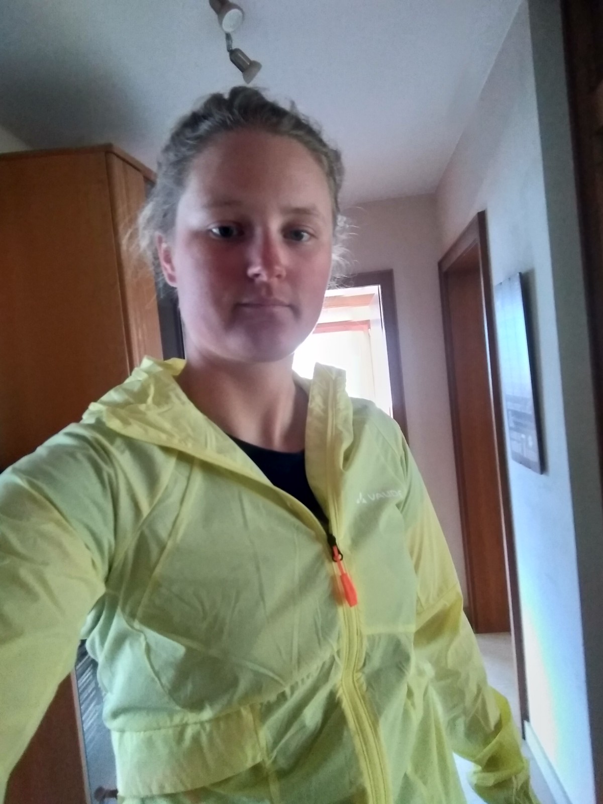 angezogene Jacke