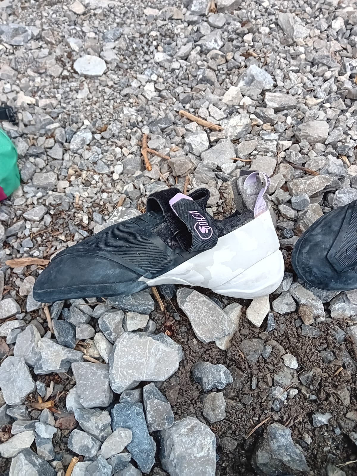 Schuhe von der Seite