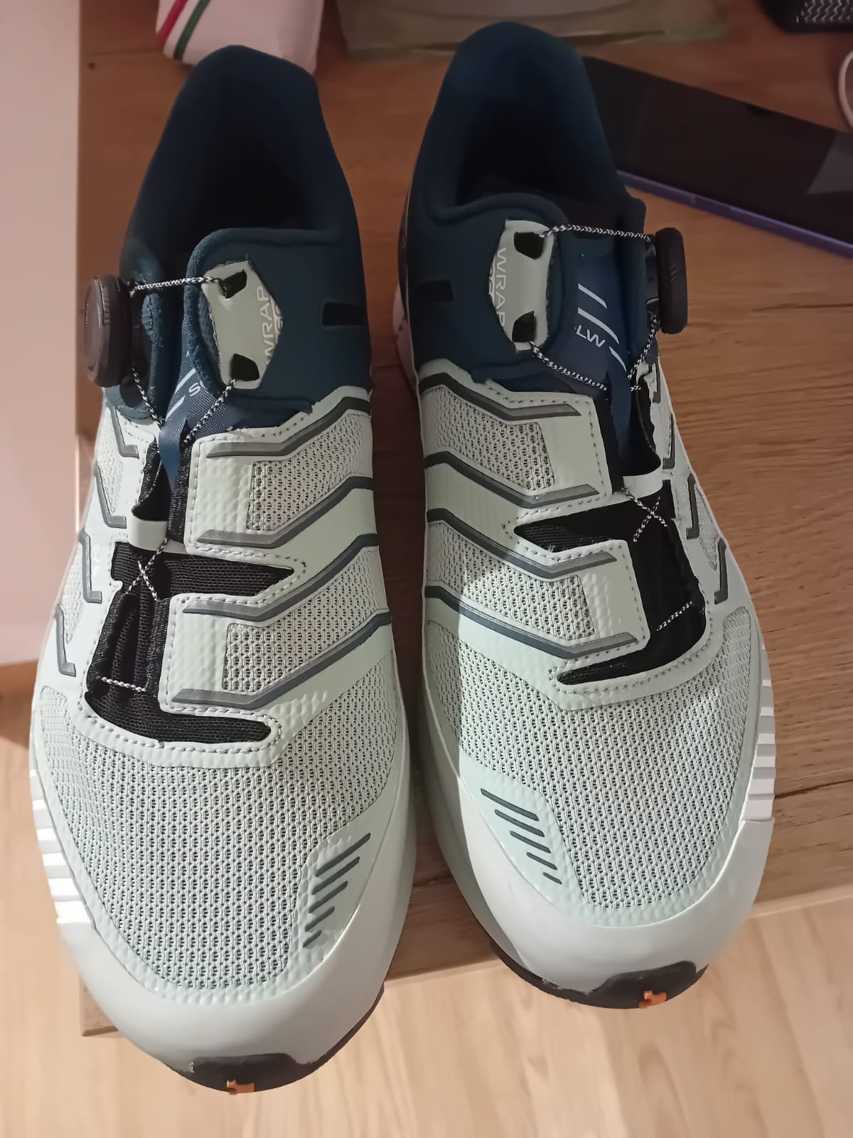 Schuh von oben