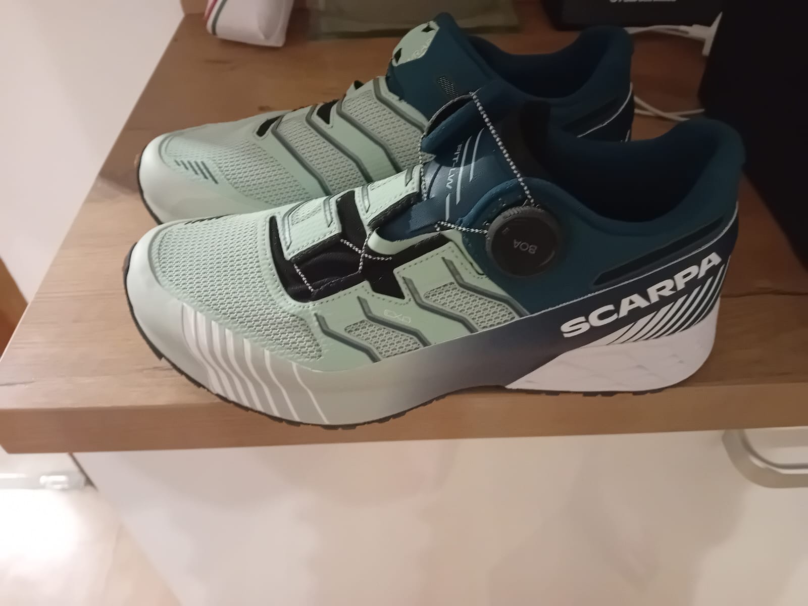 Schuhe von der Seite
