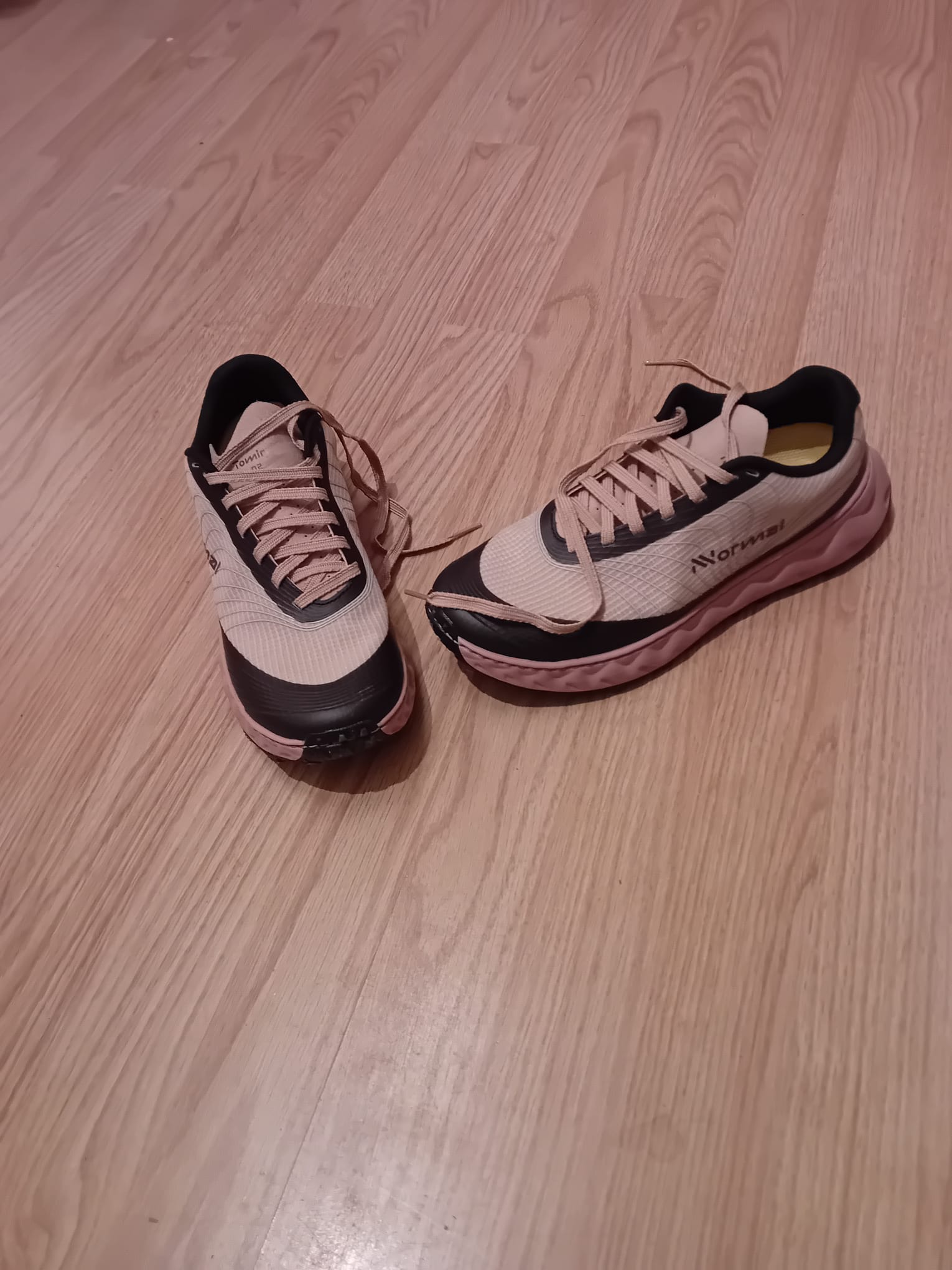 Erster Blick auf den Schuh