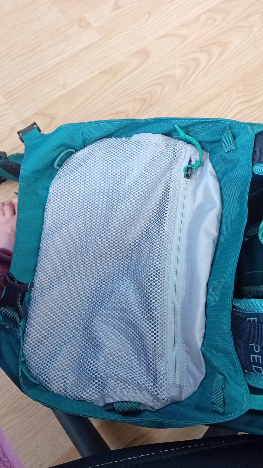 unterseite Deckeltasche