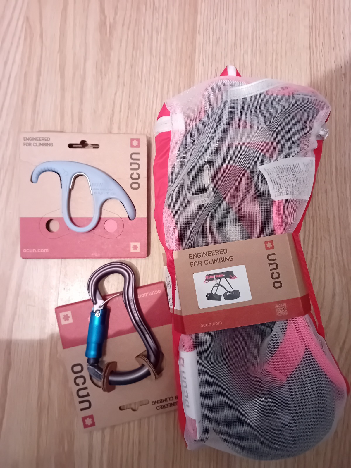 Gurt in der mitglieferten Tasche