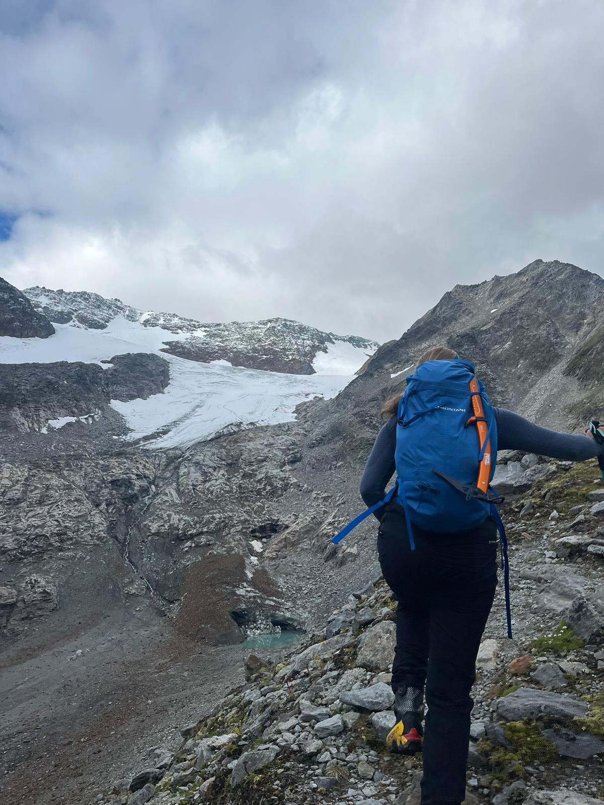 Rucksack von hinten