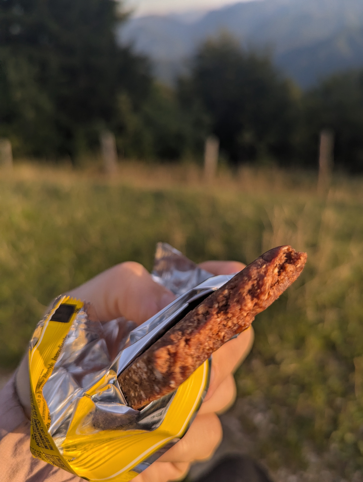 angeknabbert