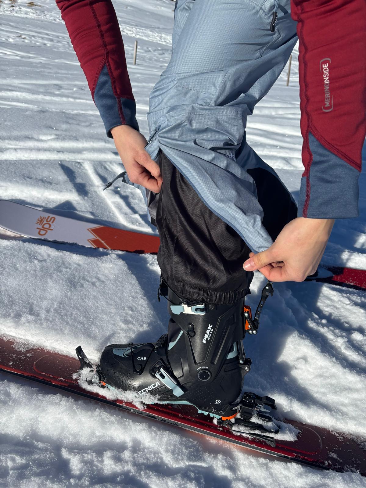 CIMALP Advanced Pant - Hardshell-Skihose mit Hosenträgern, Damen