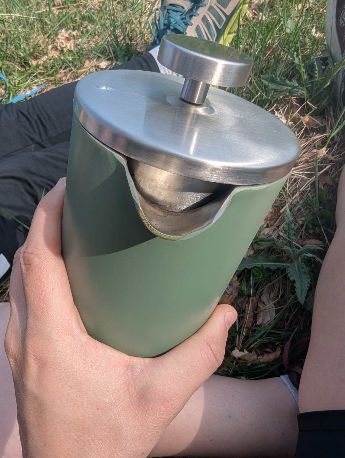 Der kompetente OUTSIDEstories-Test: Die CAMPO LIBRE Giorgio 1.0 French Press