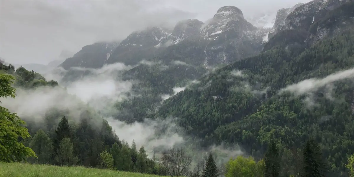 Panorama des Zeltplatzes