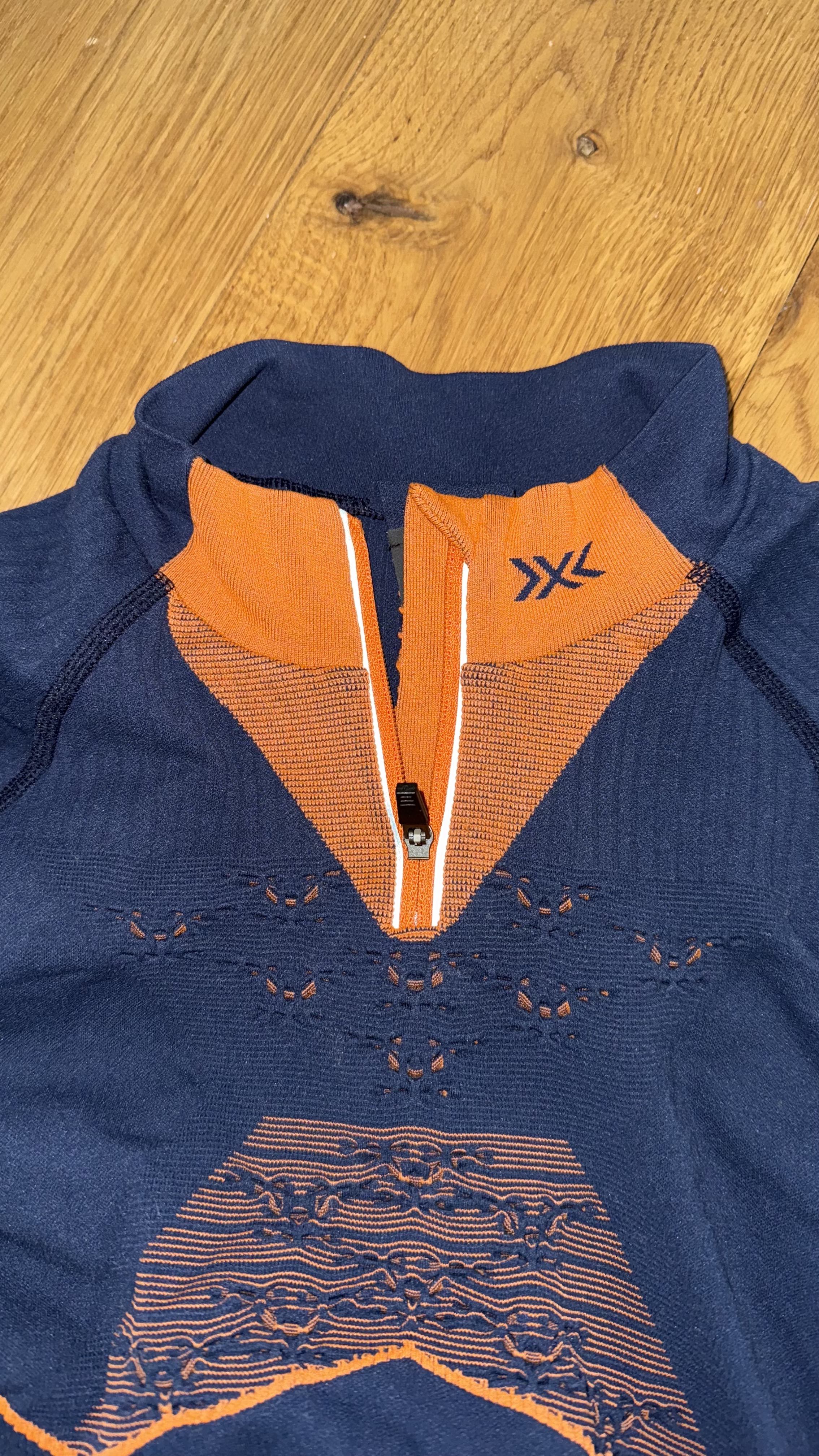 Reißverschluss mit Reflektor