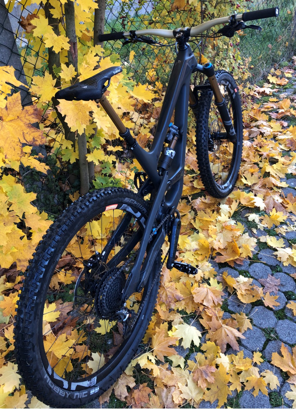 sauberes Bike