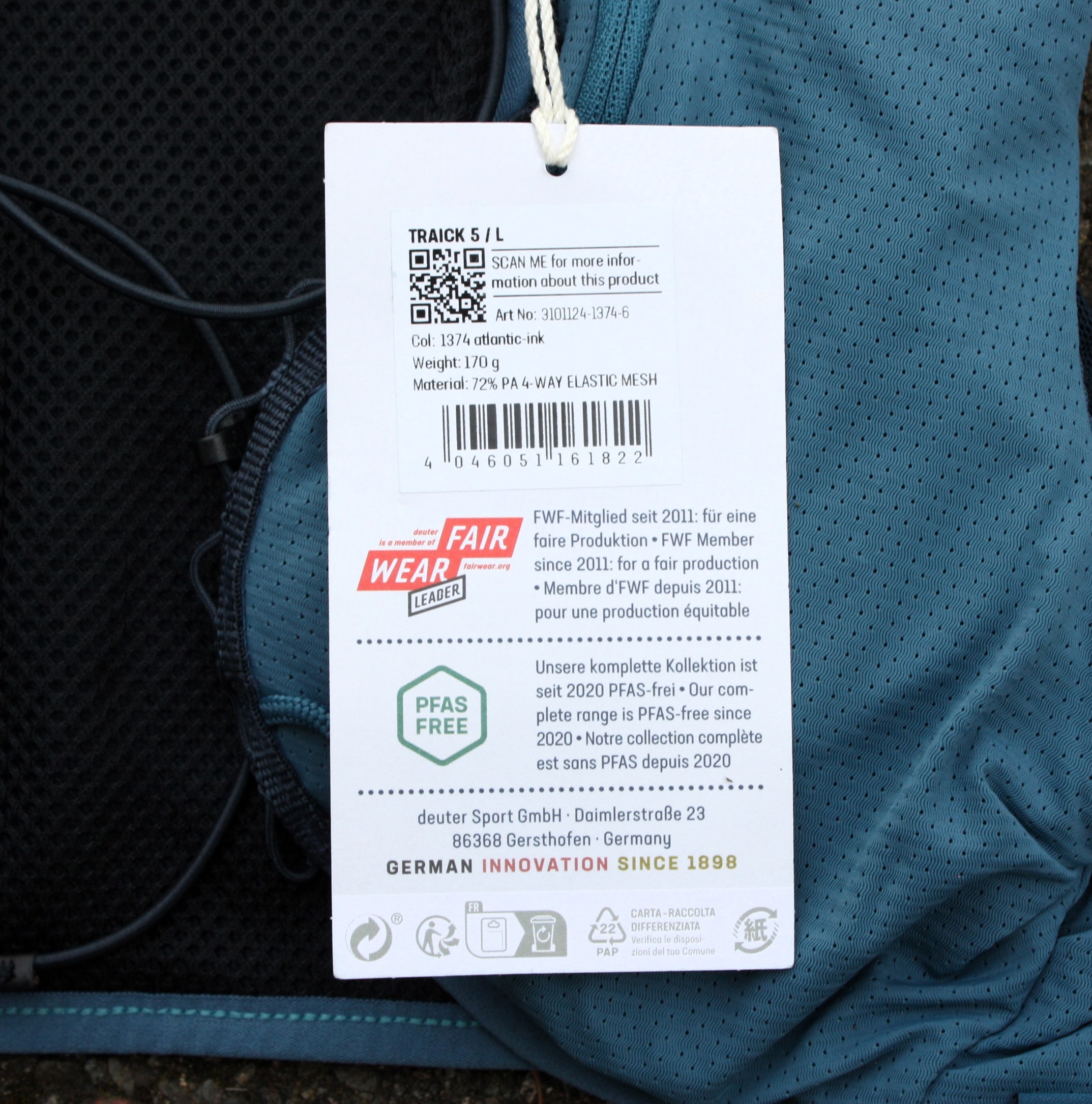deuter Traick 5 Trailrunningrucksack 34