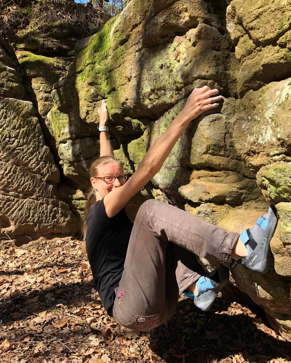 Bouldern in der Sonne