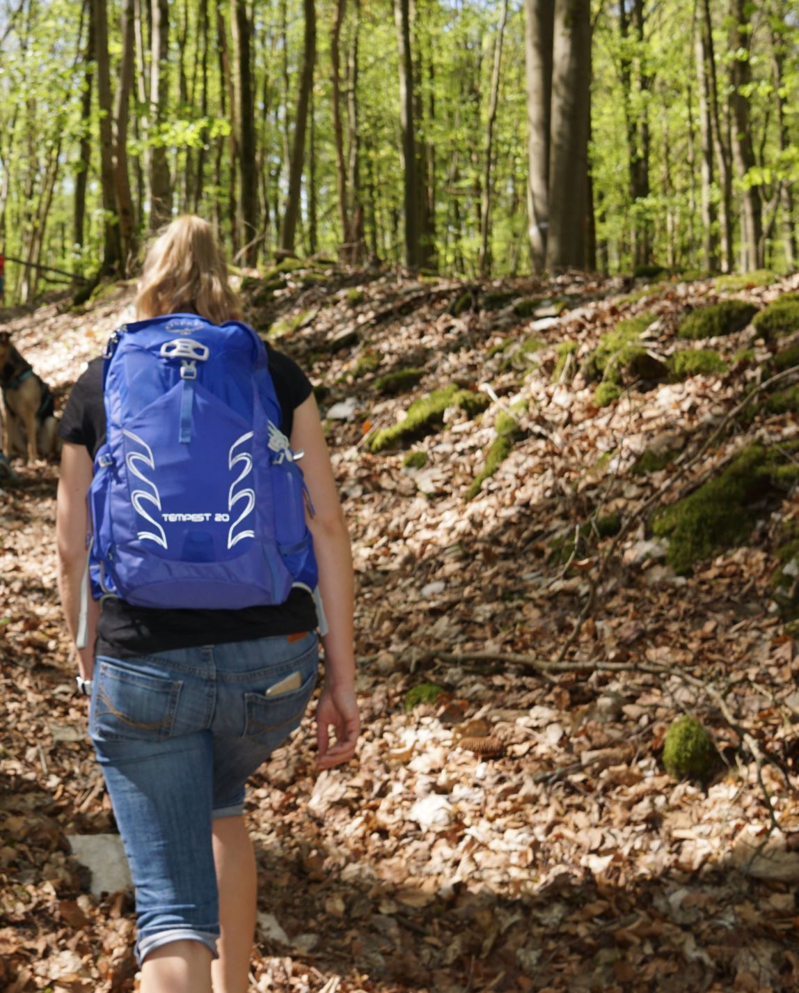 Wanderung mit Rucksack sorgt für Schweißbildung
