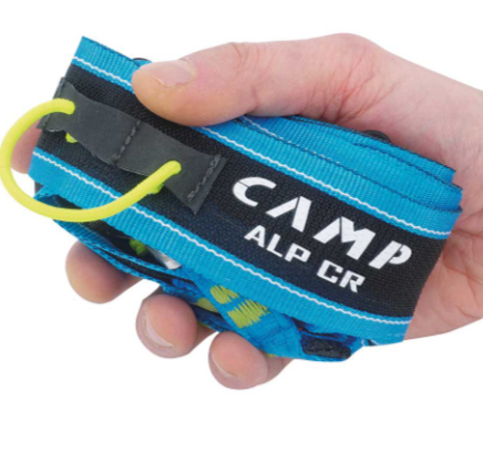 zusammengepackter Gurt