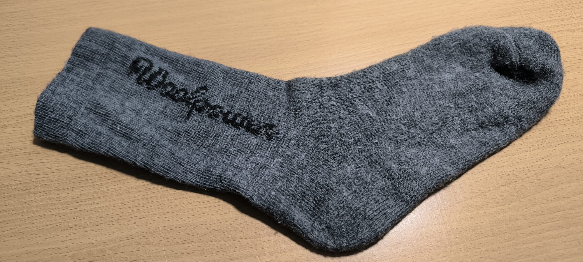 Socke Ansicht von der Seite