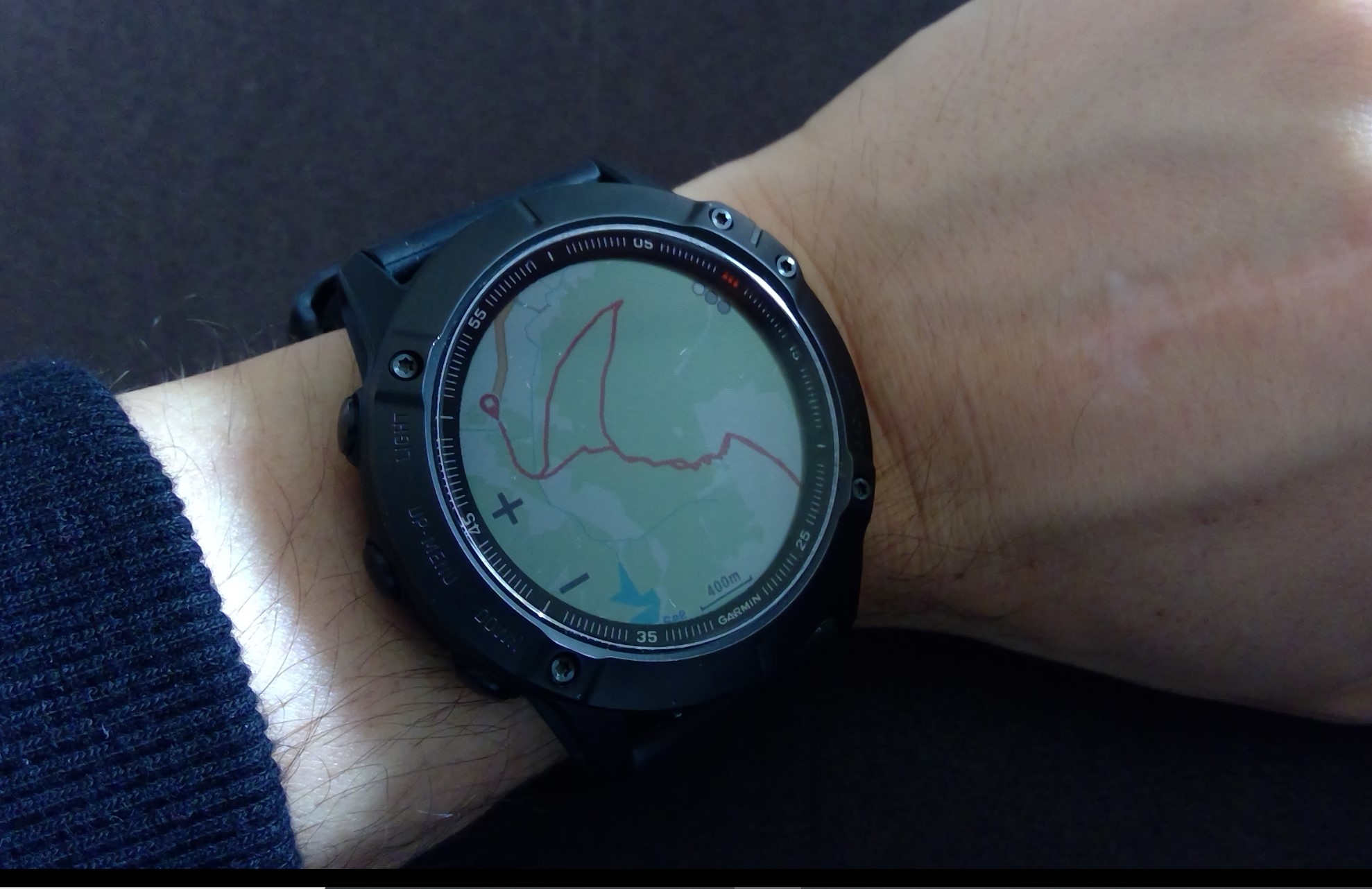 Track auf Garmin