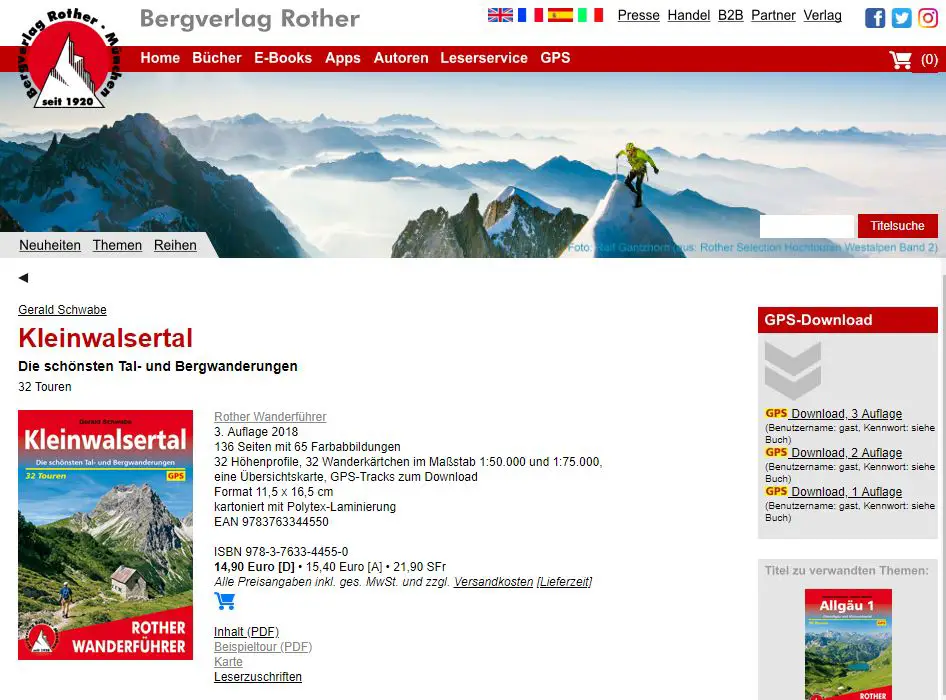 Rother - Kleinwalsertal