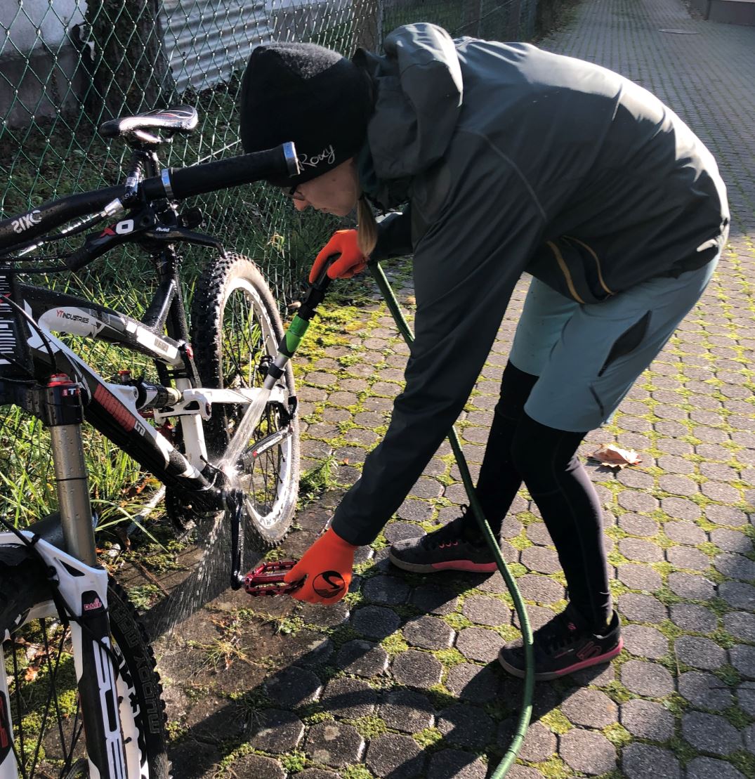 auch zum Bike-Waschen gut zu gebrauchen