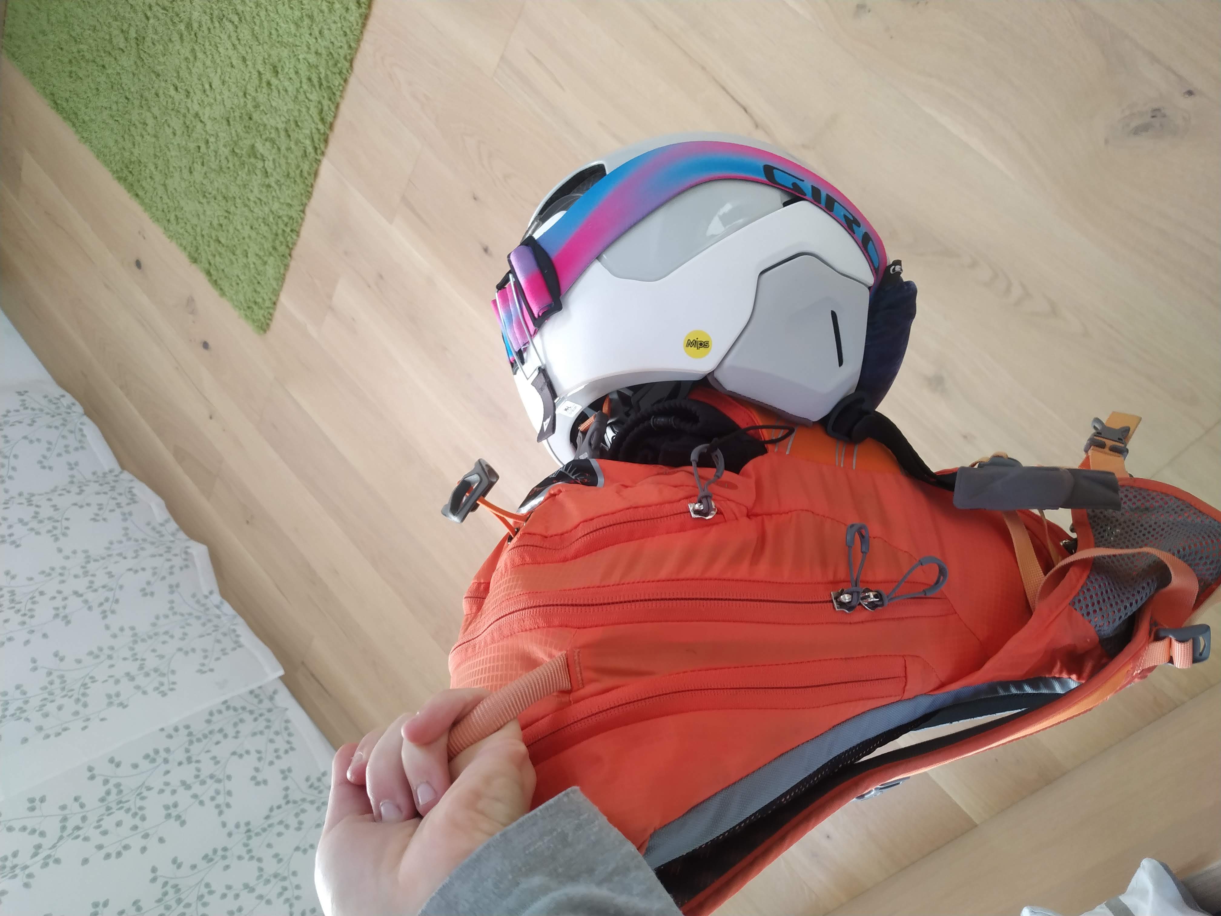 rucksackbefestigung