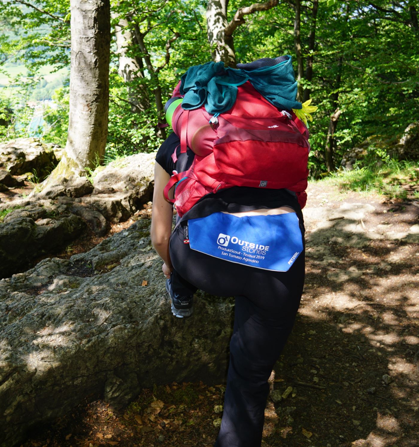 Hydro Flask hält dich auch wenn der Rucksack kippt